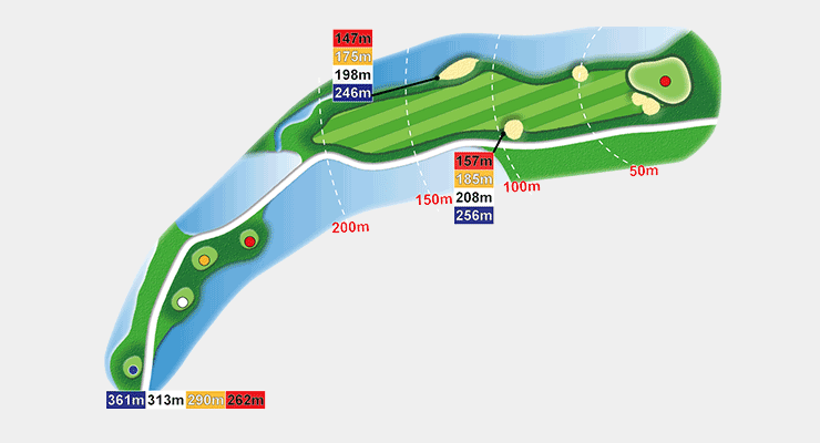 BEACH HILLS COURSE HOLE9